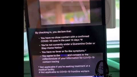 Trace together - iphone user