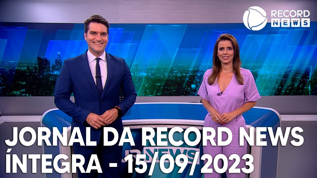 Jornal da Record News – 15/09/2023