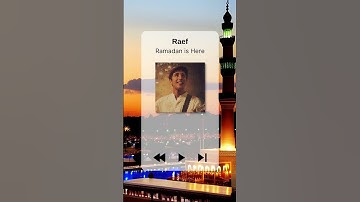 Thumbnail of Ramadan is Here - Raef