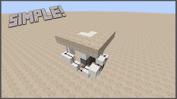 Minecraft: How to make a Hidden Spiral Staircase | Redstone Tutorial