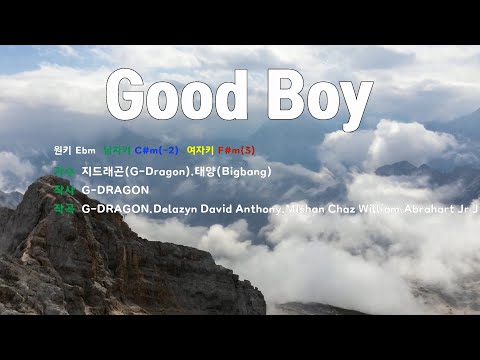 [은성 반주기] Good Boy - 지드래곤(G-Dragon).태양(Bigbang)