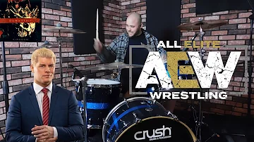 AEW Cody Rhodes theme drum cover - Kingdom
