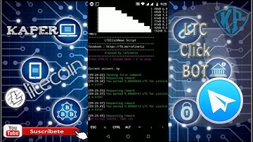 Script Auto Cliam LTC Click Bot Telegram Android [Termux]