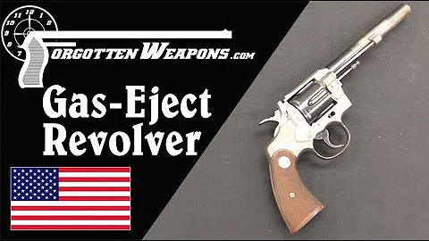 Colt Prototype Self-Ejecting Revolver