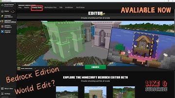 Updated Minecraft Launcher | Bedrock Edition Editor / Creator Tools