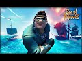 Fighting a toxic reaper galleon in sea of thieves