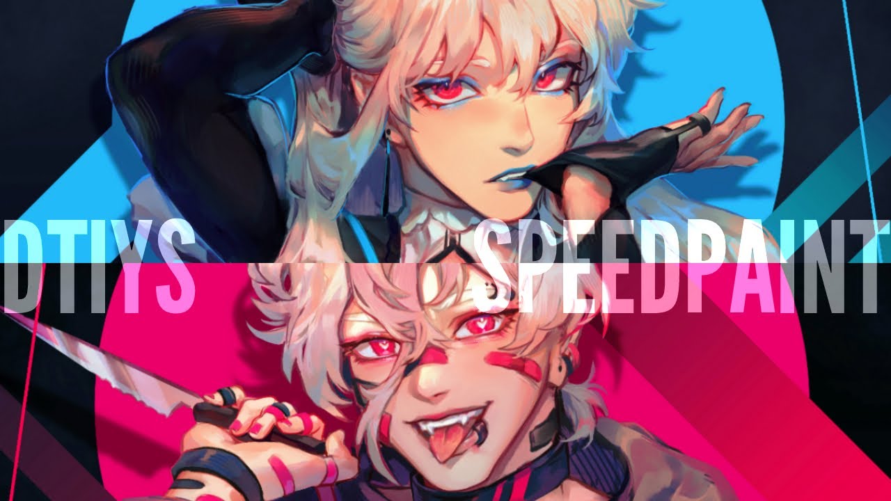 DTIYS speedpaint | 余 | Character illustration - YouTube
