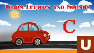 ABC Alphabet Learn Letter C Car Cow Caterpillar