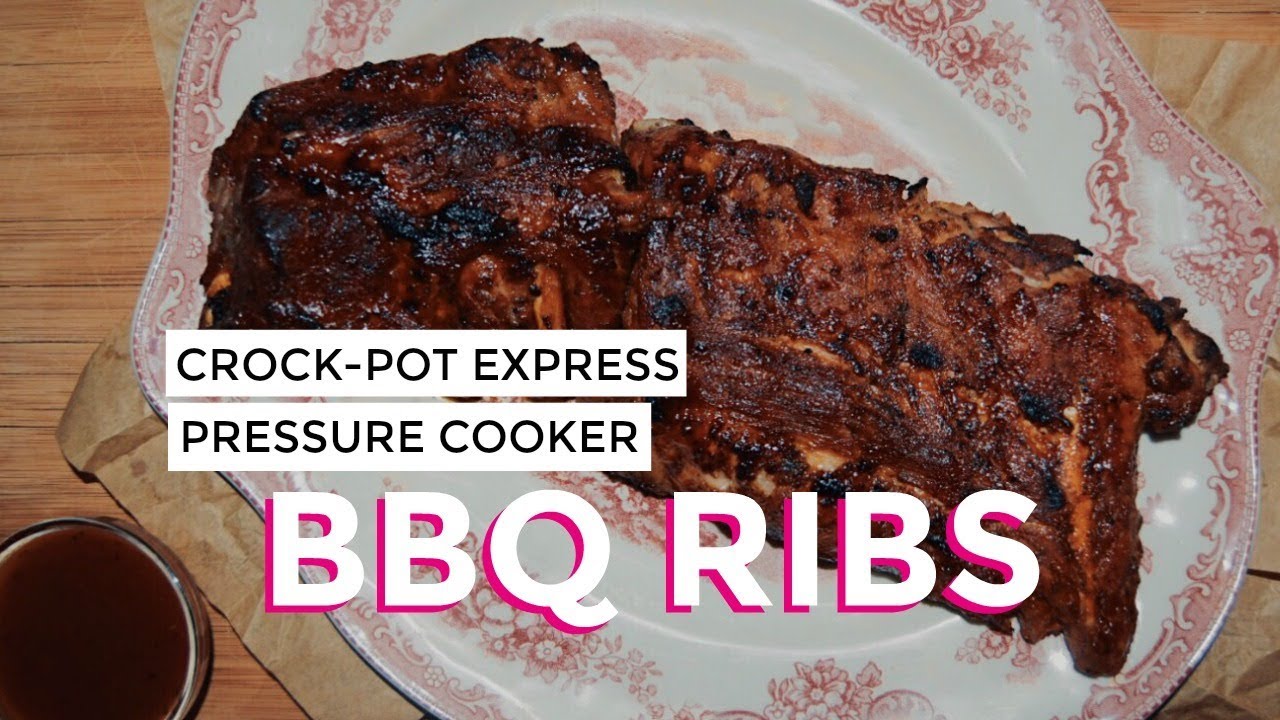 Crock Pot Express Pressure Cooker Bbq Ribs With Bobby Flay Dry Rub Youtube