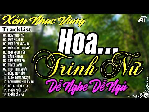 Hoa Trinh Nữ - Liên Khúc Nhạc BOLERO Trữ Tình DỄ NGHE DỄ NGỦ, Ca Nhạc Bolero Toàn Bài Hay