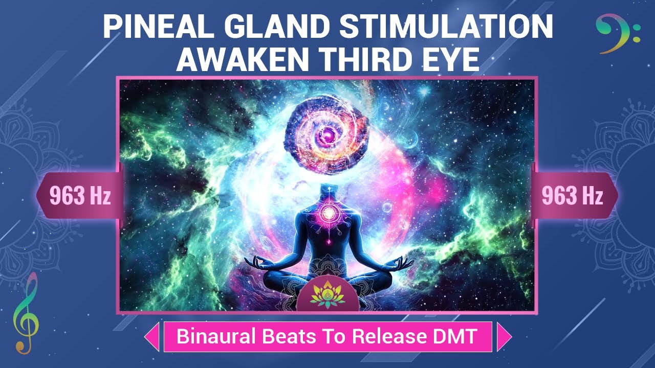Pineal Gland Stimulation – Binaural Beats To Release DMT & Awaken Third ...