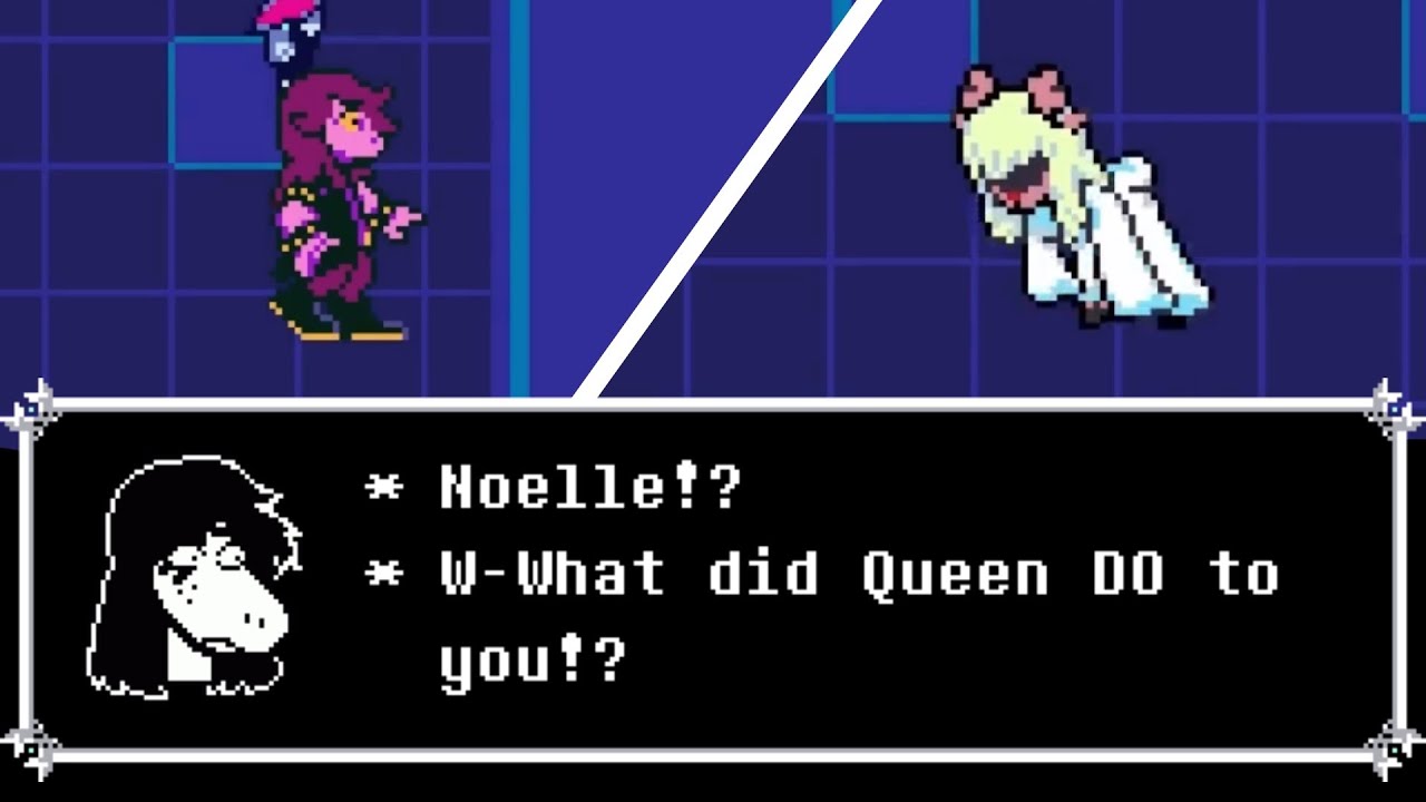 Deltarune - Door Warp FAILURE Cutscene