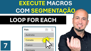 ✅Aula7 - Loop For Each no VBA: Domine a Repetição de Objetos - 06/01/2025 às 18:00