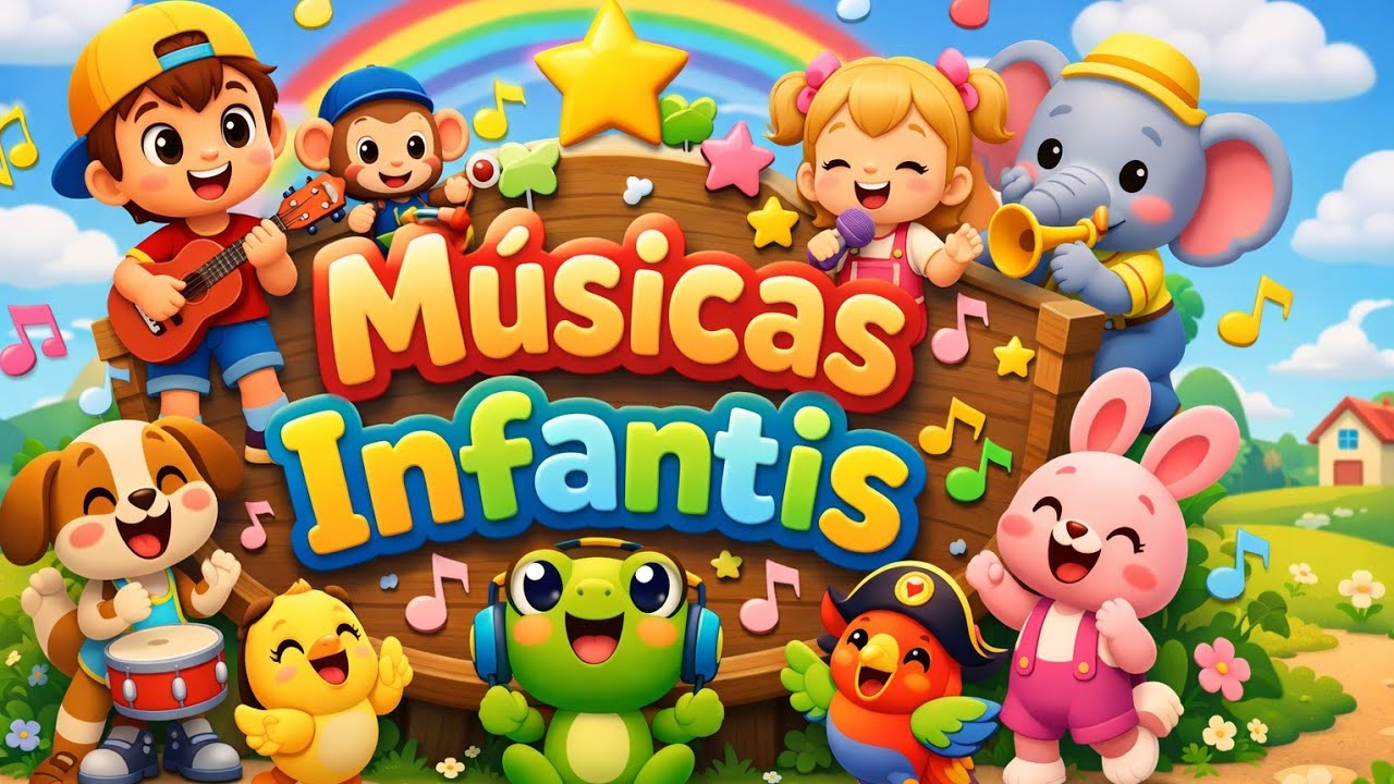 MÚSICAS INFANTIS 🎶 MÚSICAS PARA CRIANÇAS 🎶 TIA VERA E CIA 