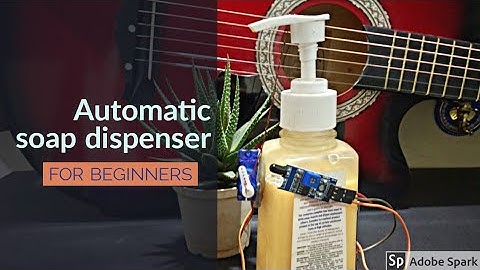 How to make Automatic Soap Dispenser - Amazing invention - life hack - corona virus