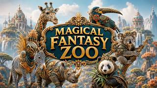 Surreal Fantasy Zoo | Relaxing Animal Worlds to Explore