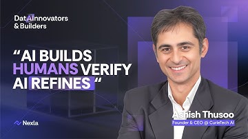 "AI build, human verify, AI refine”: How CurieTech flipped the IT eng. workflow- with Ashish Thusoo