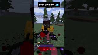 True Immortality id here...! #minecraft #minecraftcreativity #viral #gaming #
