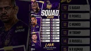 🔥 LA Knight Riders Squad 2026 Full Team Analysis | Russell, Narine & Hales | MLC 2026 Telugu#kkr