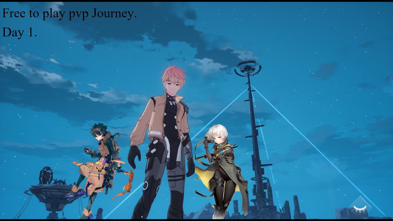 Newbie TOF PvP Gameplay.  F2P Huma, Zero. Day 1, The Start.