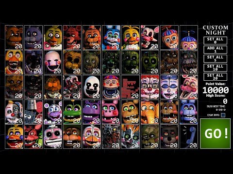 [LIVE] EVERY SINGLE FNAF ANIMATRONIC (Ultimate Custom Night) - [LIVE] EVERY SINGLE FNAF ANIMATRONIC (Ultimate Custom Night)