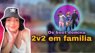 EU E MINHA MÃE JOGAMOS 2v2 || FAMÍLIA/RAPOSA
