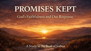 Remembering God's Faithfulness: From Joshua to the Cross