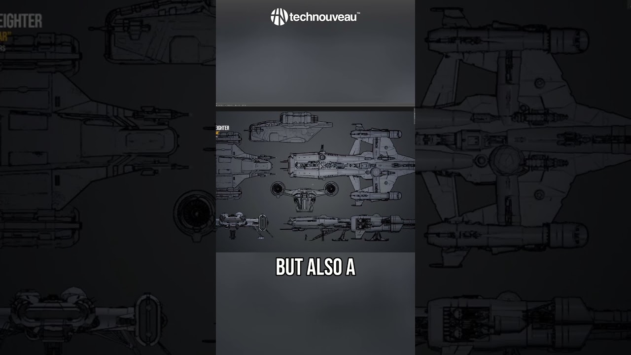 Razor Crest vs Obsidian Scimitar: Friendly vs Dangerous Ship Design #shorts