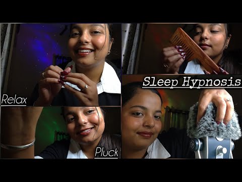 Indian ASMR • Sleep HYPNOSIS✨| Scalp Massage and Brushing😴| Tingles Guaranteed💯 Personal Attention❤️
