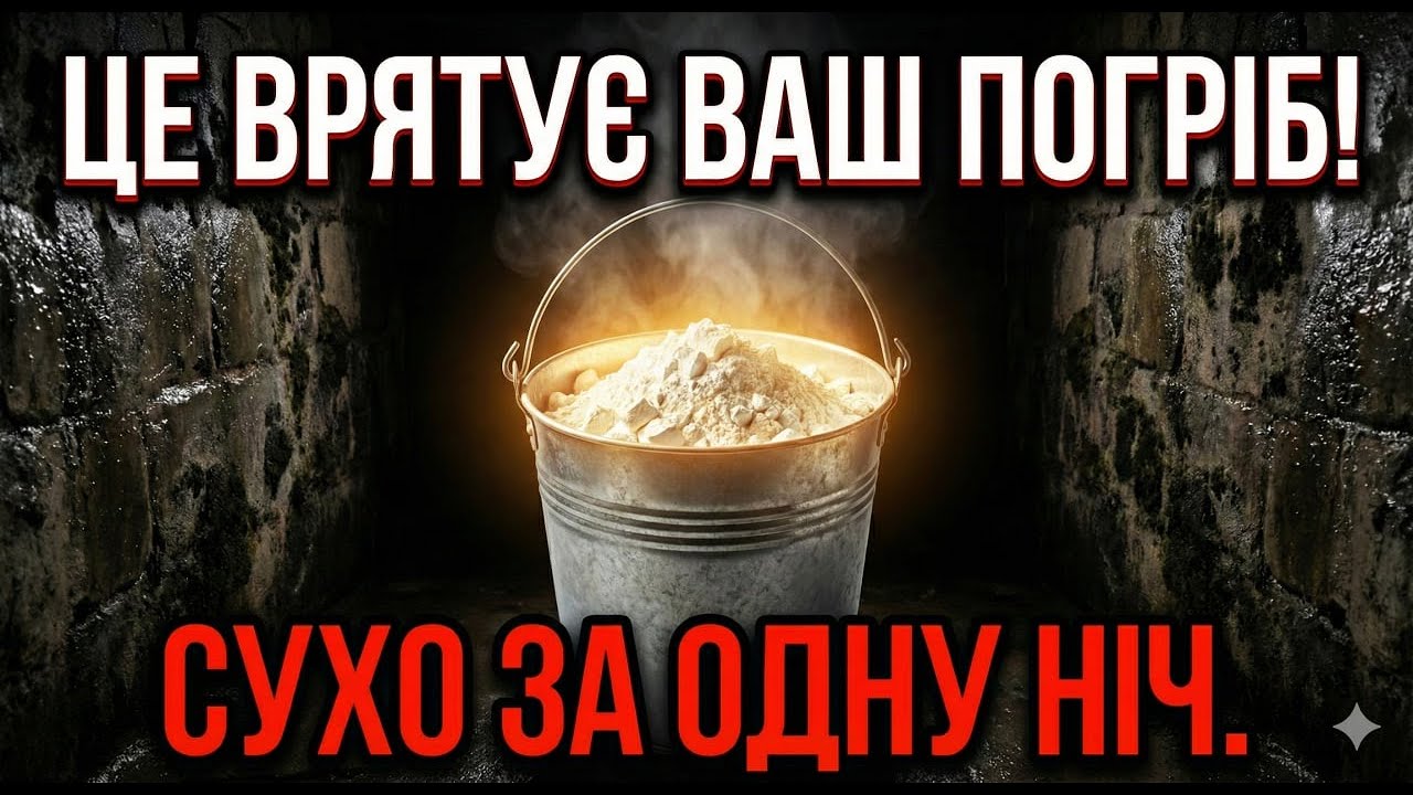 ПЛІСНЯВА в ПОГРЕБІ зникне назавжди: копійчаний метод!