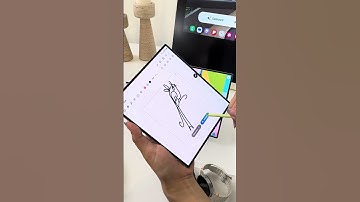 Samsung Galaxy Z Fold6 Sketch to Image Feature with Galaxy AI