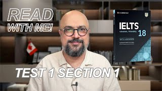 Let's analyze general training reading passages | Cambridge IELTS 18 GT Test 1 Section 1
