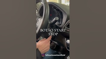 Botão Start Stop com sensor de presença! Honda HRV