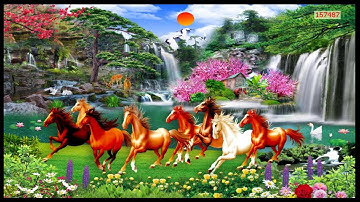 Tranh Phong Thủy Mã Đáo Thành Công 3D Mẫu Mới Nhất Siêu Đẹp