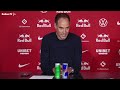 Die Pressekonferenz zum Trainer-Wechsel von Julian #Nagelsmann