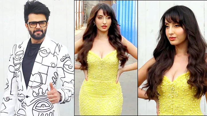 Nora Fatehi & Manish Paul Spotted At Jhalak Dikhla Ja Set In Filmcity | CCL