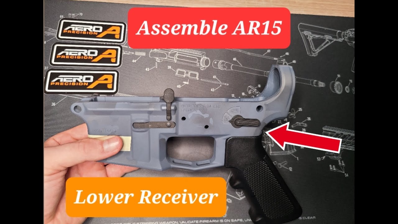 How to Assemble AR15 Lower Aero Precision Lower and Parts Kit ARO News