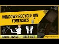 Windows Recycle Bin Forensics || Recycle Bin Analysis in Digital Forensics || What is Recycle Bin??