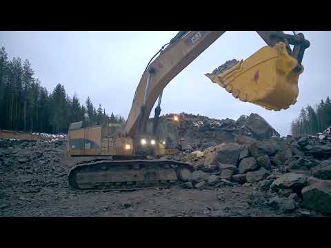 Roo Attachments Rock bucket in Finland