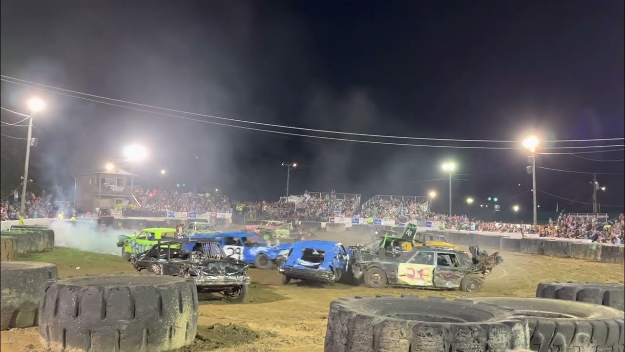 Demolition Derby at 2022 Tazewell County Fair YouTube
