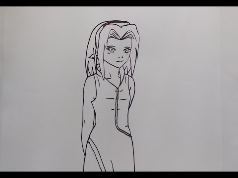 Cara Menggambar Sakura / How To Draw Sakura - Youtube