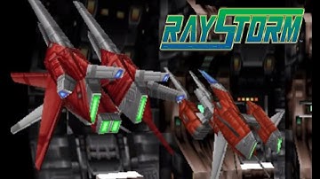 RayStorm Arcade mode + Shooting Down Rate (Boss all parts destroy) [16:9]