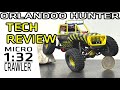 Présentation technique crawler échelle 1/30eme - Orlandoo Hunter OH32X01 avec upgrade #microcrawler