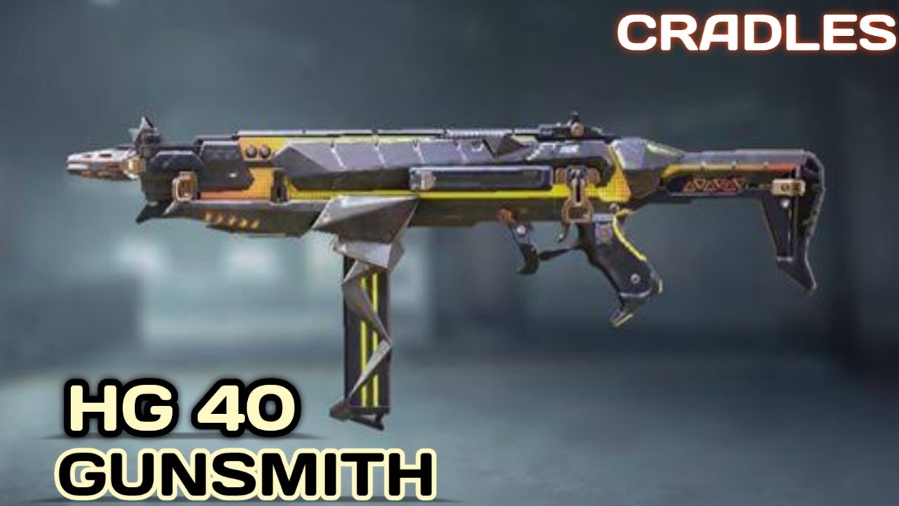 FAST ADS + NO RECOIL HG 40 GUNSMITH BUILD ! HG 40 LOADOUT ! CRADLES ! MaxLord Gaming 😎