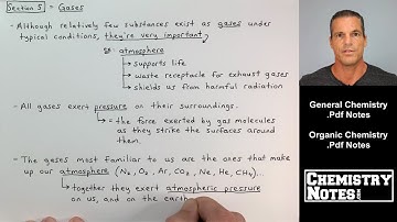 S5E1 - Gases, Atmospheric Pressure, and Pressure Unit Conversions