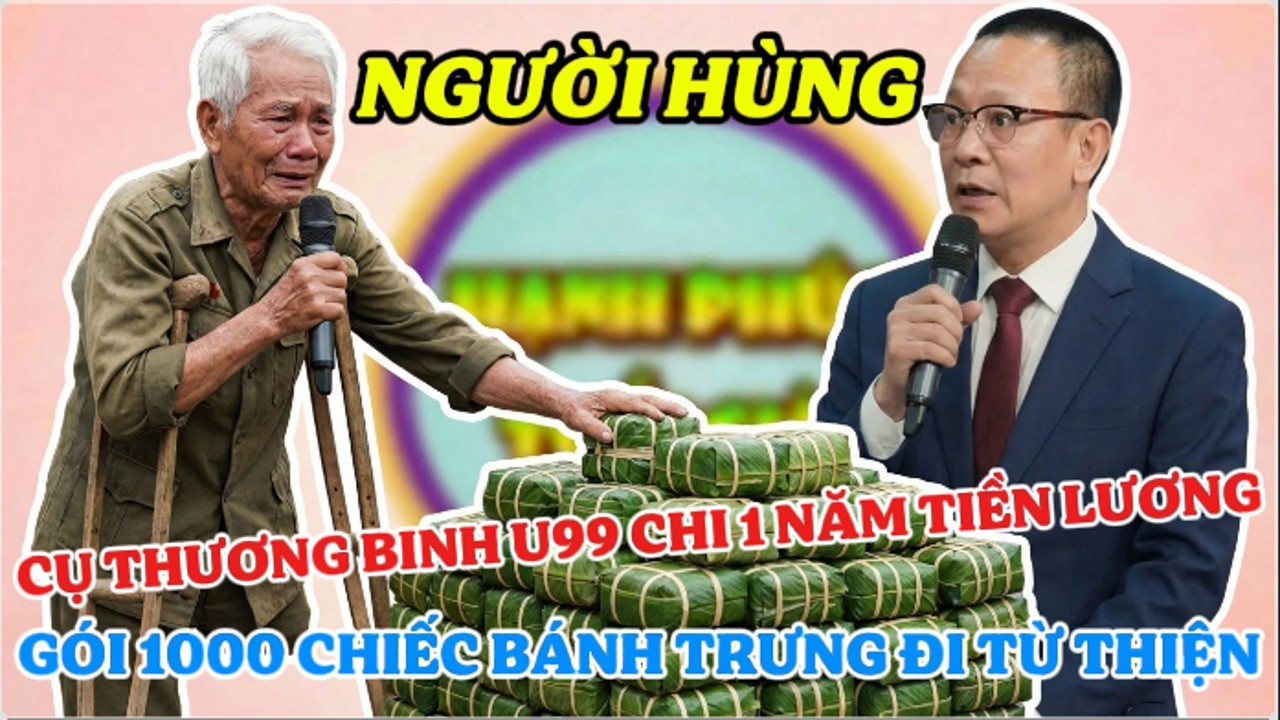 Tâm Sự Cùng Sâm: Nể Cụ Ông Thương Binh U99 Gói 1000 Chiếc Bánh Trưng Đi Chúc Tết Gia Đình Nghèo