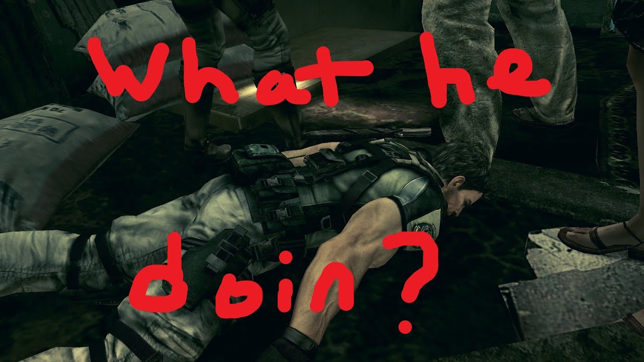 Half Life 2 stinger in Resident Evil 5