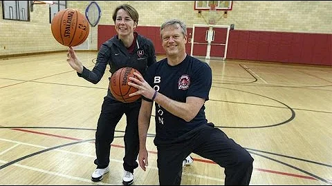 Baker vs. Healy in a friendly game of Horse