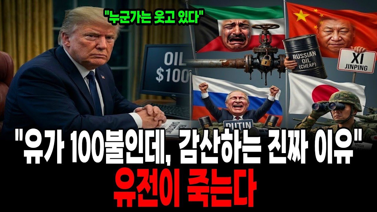 유가 100달러에 산유국이 감산하는 미친 이유. 러시아는 웃고, 중국은 줄타기, 일본은 움직인다. 한국은?