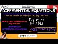 Solve any First-Order Differential Equation (Non-Exact & Homogeneous)